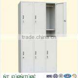 Stainless Steel 6 Door Clothes Locker Metal Storage Locker thumbnail-3