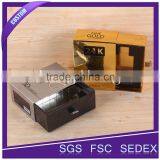 Rigid Paper Cardboard Luxury Design Custom Logo Watch Drawer Box thumbnail-5