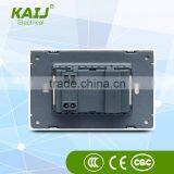 USA Standard Wall Mount White Double Twin 2 Pin Electrical Socket Outlet Plug thumbnail-2