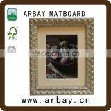 High Grade Wood Picture Frame With Mat Photo Frame 11x14 Wood Photo Frame Antique thumbnail-1