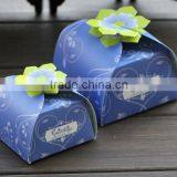 Purple Paper Gift Box Candy Paper Box for Children With Good Quality