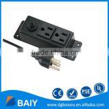 2016 Newest 2 USB Port Electric Desktop Socket for Office Desk thumbnail-1