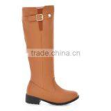 2016 Best Selling Women Fancy Winter Black Suede Leather Over Knee Boots CP6600 thumbnail-2