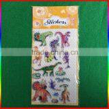 Embossed PVC Stickers Dinosaurs Stickers