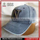 Джинсовая промытая базбольная кепка, джинсовая винтажная базбольная кепка, синяя промытая кепка