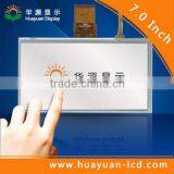 40 Pin Lcd Connector 7 Inch Resistive Touch Monitor