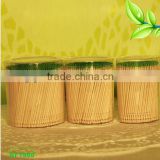 Nature Mint Wooden toothpicks for Transparent soft PP jar