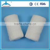 Sterile absorbable hemostatic absorbent gauze bandage