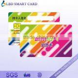 Original SLE5542 Clear Paper Magnetic Stripe Card