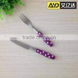 Aiyida Stainless Steel Cutlery With Plastic Handle thumbnail-5