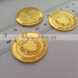 Commemorative Double Sided Stamping Engraving Zinc Alloy Gold Metal Cheap Custom us Bit Challenge Coin thumbnail-4
