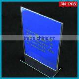 Transparent Acrylic Holder for Label Displaying