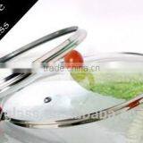 Clear Round Tempered Glass Lid for Pan thumbnail-3