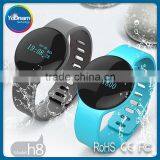 New Design Bluetooth Smart Bracelet H8 Monitoring Sleep Quality Smart Watch Phone Smart Wrist Band thumbnail-3