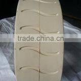 Mec 8812 Aerial Work Platform Non-marking Rubber Tire Wheel 14x4 1/2 thumbnail-3