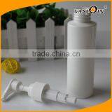 Vital White Cylindrical Empty Lotion Bottle With Pump 4 Oz. Size thumbnail-6