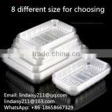 PP Rectangle Blisters Plastic Frozen Food Tray in Food Grade thumbnail-1