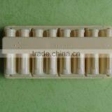 Yellow Divided Plastic Oral Liquid Bottle Package Tray, Vial Package Tray thumbnail-2