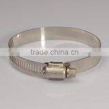 Wells CE Hardware Polished SS304 Stainless 316 Hose Clamps for Pipeline thumbnail-5