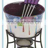 Fondue Set, Chocolate Fondue Set, Mini Fondue Set, Stainless Steel Fondue Set, thumbnail-1