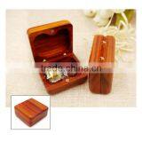 High-Grade Redwood Jewelry Box, Wooden Small Craft Storage Box thumbnail-6