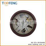 Instrument Sounds Wall Clock/musical Instrument Clock / Music Daily Alarms thumbnail-1