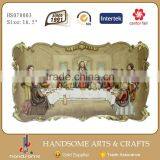 20 Inch Resin Religious Items Wall Hanging Last Supper Sculpture thumbnail-5