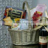 Spilt Willow With Plastic Lining Gift Basket Decorations thumbnail-5