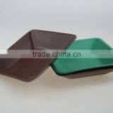 Bio-degradable 100% Quality Guaranteed Cheap Bamboo Fiber Flower Pot Tray thumbnail-2