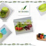 Conventional Best Design Antique Bamboo Fiber Tableware Set