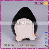 Black Rooster Ceramic Toilet Brush Holder thumbnail-6