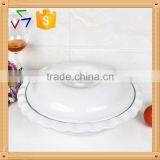 12" Round Porcelain Oven Tray With Lid thumbnail-1