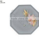 Handmade Concrete Tray Industrial Organization Storage Modern Decor Jewelry thumbnail-1