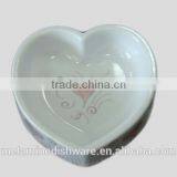 Heart Shape Melamine Pets Bowl With Custom Printing thumbnail-1