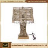 Manufactures Professional Indoor Lighting Wood Carving Table Lamp thumbnail-6