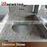Newstar Prefabricated Peach Red Stone Vanity Top Granite Countertop thumbnail-2