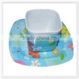 Family Use Girls Pretty Princess Printed Tea Serving Plastic Melamine Kids Cups and Saucer thumbnail-4