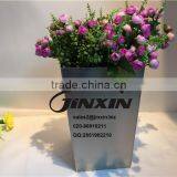 JINXIN HARDWARE Stainless Steel Flowerpot / Outdoor Flower Vase / Metal Planter thumbnail-1