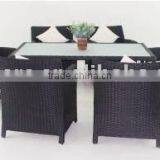 2015 High Quality Cheap Outdoor Rattan Wicker Dining Furniture Set thumbnail-1