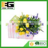 Wooden House Shape Garden Planters /Green House thumbnail-6