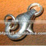 Crimp 925 Sterling Silver Clasps for Jewelry Making thumbnail-1