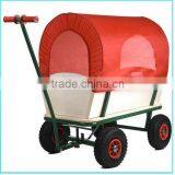 Tool Cart Garden Wooden Tool Cart TC1812M for Children,carton Package thumbnail-1