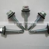 Galvanized Hex Head Self Drilling Screws With Washer thumbnail-2