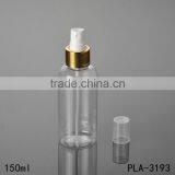 Hot Products Different Size Round Shoulder Clear Pet Plastic Bottle Spray Head Cosmatic Water Toner Perfume Plastic Spray Bottle thumbnail-3