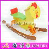 2015 Newest Mechanical Horse Toy for Kids,Children Design Wooden Rocking Horse,Excellent Child Wooden Rocking Horse Toy WJY-8008 thumbnail-1