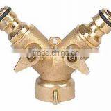 Brass Y Tap Connector thumbnail-1