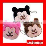 UCHOME New Popular Design Emoji Plush Mini Kids Coin Purses Pocket Money Bag thumbnail-4