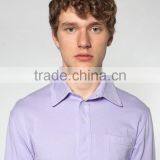 100% Cotton Jersey Long Sleeve Leisure Pocket Shirt Polo T-shirt thumbnail-4