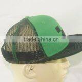 Custom Hats Snapback Baseball Cap Without Brim With Green Under Brim thumbnail-1