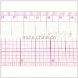 60cm&24" Straight Flexible 1.2mm Thickness Sandwich Line Plastic Garment Ruler for Sewing Design#8097 thumbnail-4